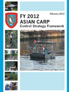 Cover of the 2012 Asian Carp Control Strategy Framework