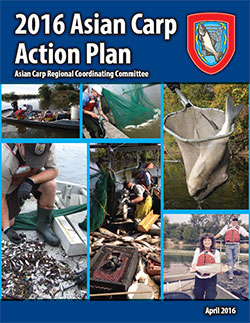Cover of the 2016 Asian Carp Action Plan