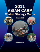 2011 Asian Carp Control Strategy Matrix cover.